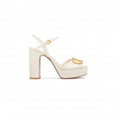 VALENTINO GARAVANIV 115MM VLOGO SIGNATURE PLATFORM SANDALS 